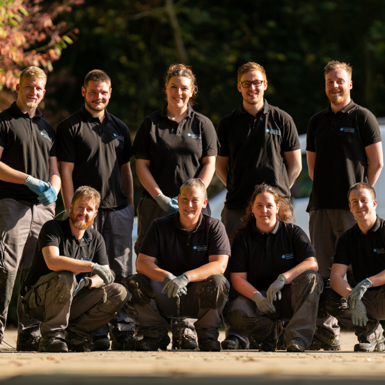 Liz and Rhys, who run JJ Cleaning and Property Maintenance in Eastbourne